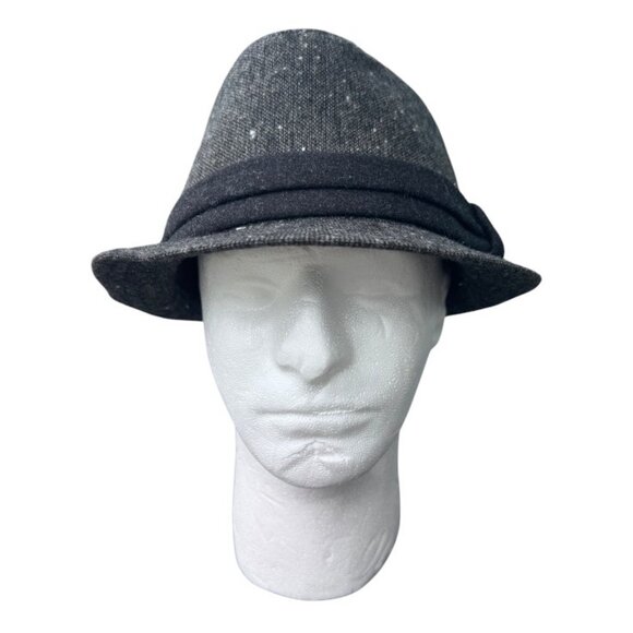 Goodfellow & Co. grey/black Dobby Fedora hat size L/XL - Picture 2 of 10